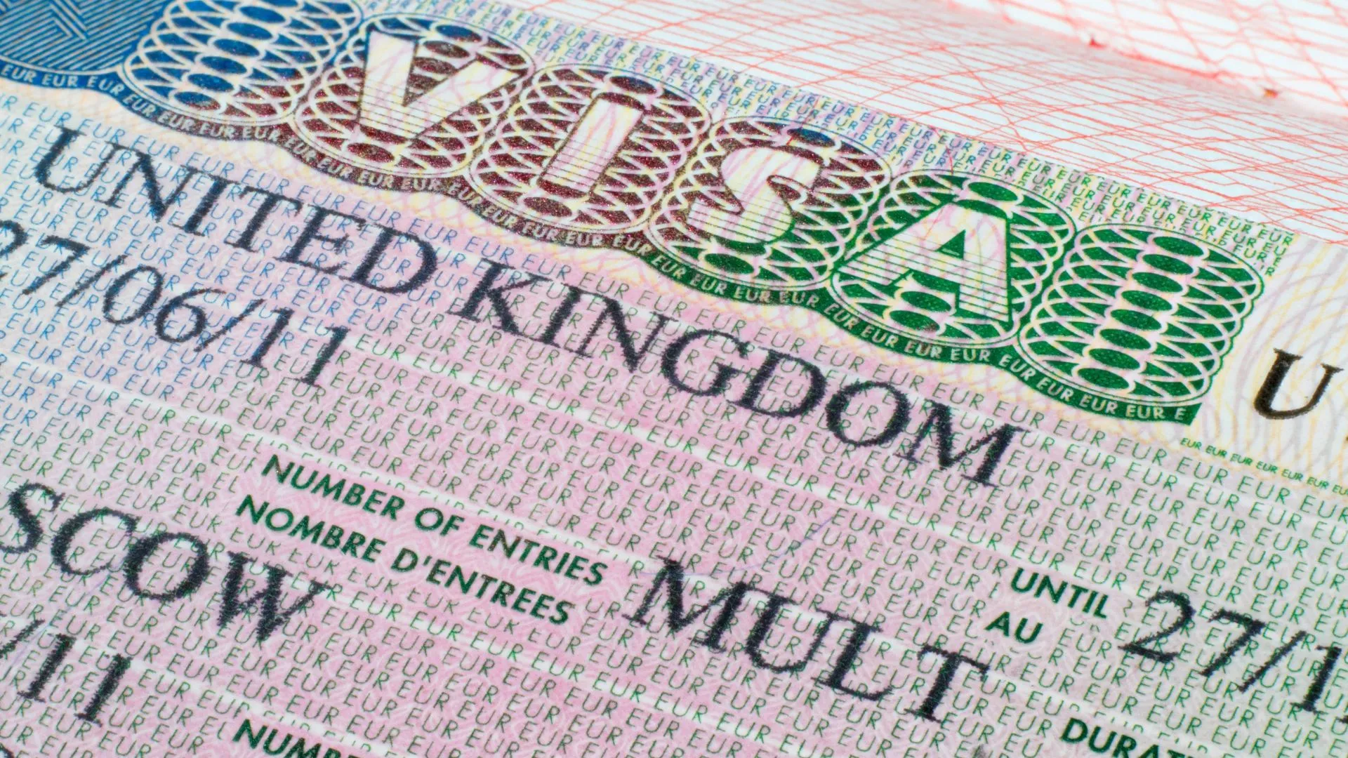 Indian Visa from Britain